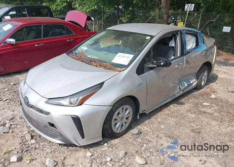2022 Toyota Prius L from USA, damaged, VIN JTDKAMFU0N3159601
